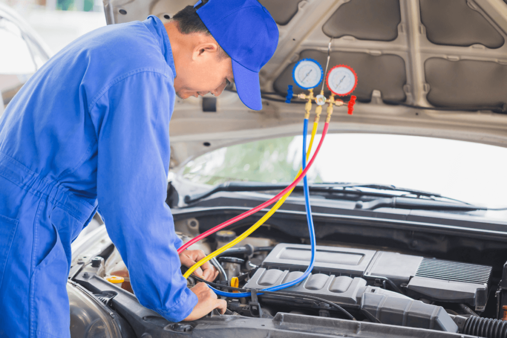 Manutenção de Ar Condicionado de Carro