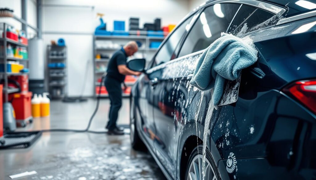 Lavagem automotiva a seco técnicas Lavagem automotiva a seco técnicas